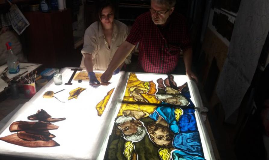 „Made in Toruń” – pracownia witraży Intek-Art