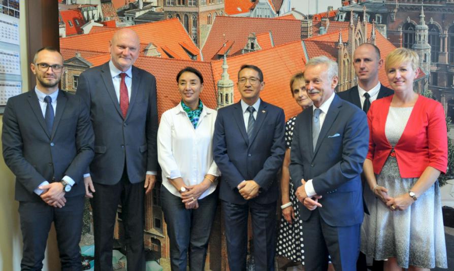 Ambasador Indii w Toruniu