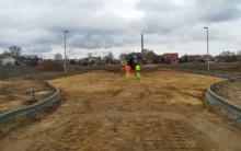 Prace przy ul. Przelot