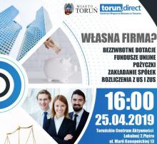 Wsparcie na starcie plakat