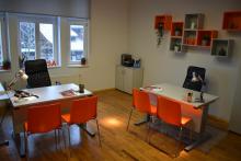 Na zdjęciu sala biurowa do wynajęcia w TCAL 