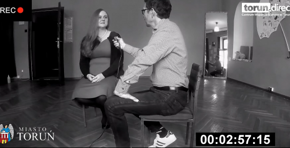 Katarzyna Kostańska-Maziarz ze studia tańca W TAN w rozmowie z Tomaszem Kaczyńskim z cyklu Starówka Mistrzów