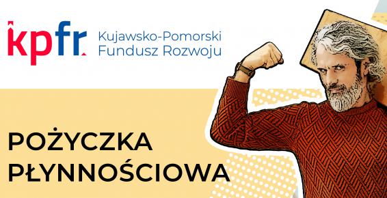 Grafika z tekstem pożyczka płynnościowa anty COVID-19 