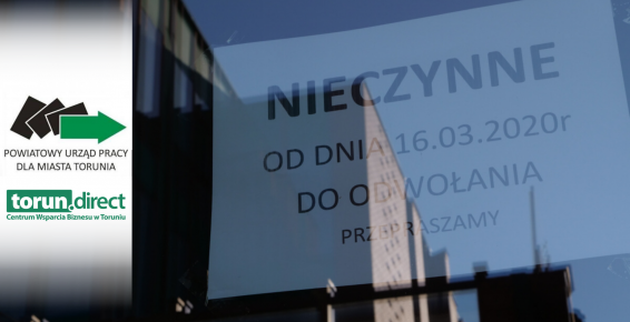 Zdjęcie:  z kartką nieczynne do odwołania 