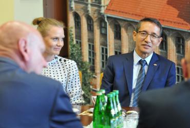 Ambasador Indii w Toruniu 3