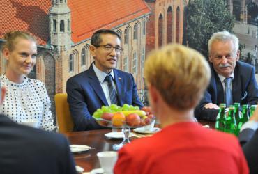 Ambasador Indii w Toruniu 6