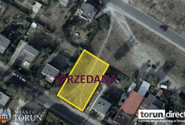 Elbląska - grafika działki